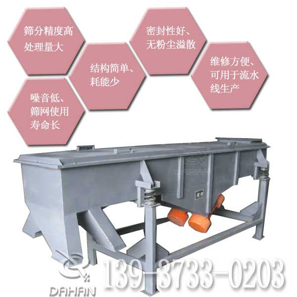 長方形直線振動篩特點